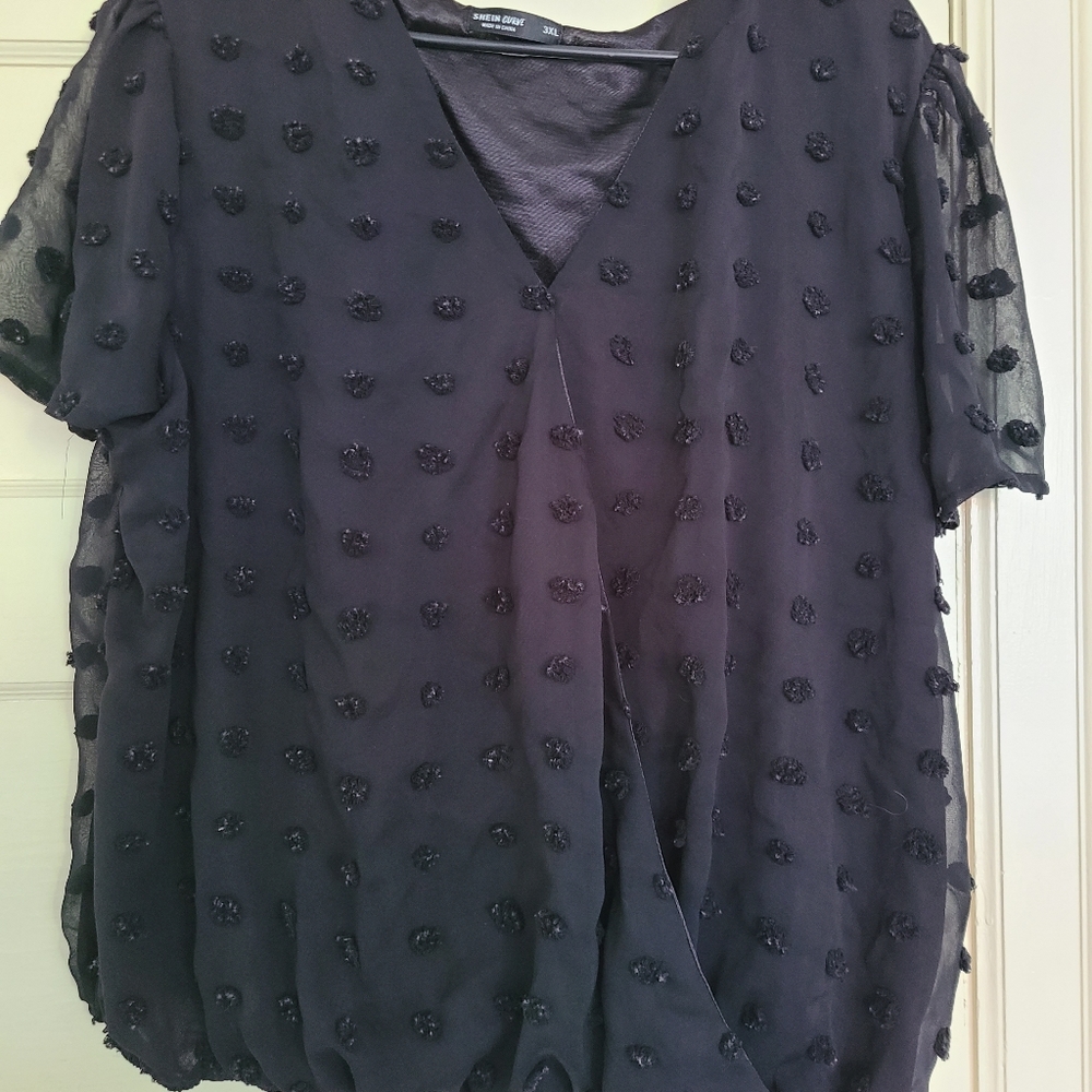 4/$20 Shein 3xl Black Top